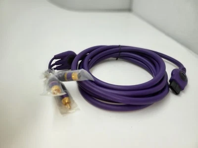 NEW OEM OFFICIAL Monster Cable Gamelink 300 GC GameCube S-Video AV Cable - Image 1 of 4