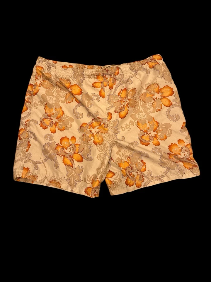 Bermuda de natação havaiana Breakwater masculina tamanho XL hula meninas tropical - Imagem 1 de 3