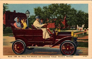 De colección. Postal-1908 Museo Buick Henry Ford Greenfield Village Dearborn Michigan - Imagen 1 de 2