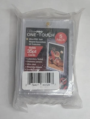Ultra Pro One-Touch Magnetic Card Holder 35pt Point - 5 PACK - Image 1 of 4