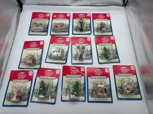 Lot Of 13- Vintage F.W. Woolworth American Village Scene Figurines New - Picture 1 of 14