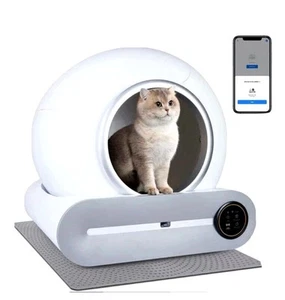 Tonepie 65L Automatic Cat Litter Box - Smart Self-Cleaning with App Control - Picture 1 of 9
