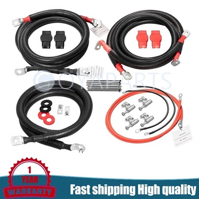 Kit de cables de batería diésel de 7,3 L para Ford Superduty F250/F350/Excursion 1999-2003 Foto 1 de 4