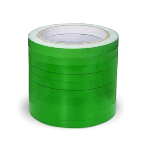 Cinta de sellado de bolsa de polietileno verde BGSH-49966 (3/8" x 72 yardas, 10 paquetes) perfecta para... - Imagen 1 de 6