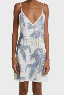 Vestido sin mangas BLANCO ROTO Género Incluido Cristal Brillante Adornado Talla 40 Foto 1 de 4