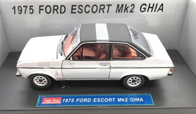 SUN STAR 1 18 1975 FORD ESCORT MK2 GHIA 1 18 Scale ar - Image 1 of 4