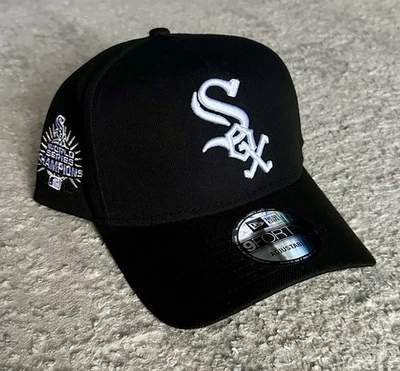 New Era 9Forty A Frame Chicago White Sox World Series Snapback Hat - Image 1 of 4