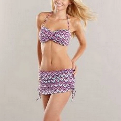 Apt 9 Brandy Verano Traje de Baño Corbata Falda Parte Inferior SOLO Traje de Baño Separa Misses Foto 1 de 1