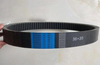 1PC Toothed Belt Vari Speed Milling Machine Drive Stepless Speed Belt 900VC38-30 - Image 1 of 4