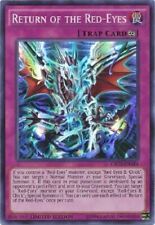 Yugioh - Return of the Red-Eyes - Limited Edition Super Rare NM - Free Holo Card