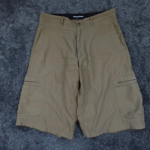 Pantalones Cortos Carga Quiksilver Para Hombre Talla Mediana 34 Marrón Bolsillos Mercurio - Imagen 1 de 10