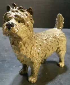 Statuina cane vintage Goebel Cairn Terrier #CH625 TMK 4 ottima 4,25"x5"x1,75" - Foto 1 di 7