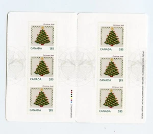Canada MNH #2691a Booklet Christmas 2013 Tree J852 - Bild 1 von 1