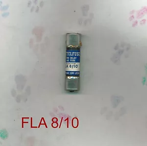 LITTELFUSE FLA-8/10 SICHERUNG FLA 8/10 8/10 AMP 125 VOLT - Bild 1 von 3