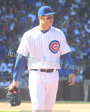 Chicago Cubs Anthony Rizzo Game Action Original Pic Various Sizes PhotoArt Cover