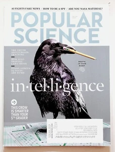 2018 Spring Popular Science Magazine IQ Intelligence Brain Training NASA Spy AI - Picture 1 of 2