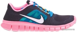 2013 NIKE FREE RUN 3 GS SZ 4.5Y NIGHT STADIUM WHITE POLARIZED PINK 512098-006 - Picture 1 of 1
