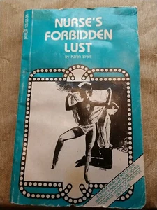 Nurse's Forbidden Lust by Karen Brent (1986 reprint softcover) *reader copy  - Picture 1 of 9