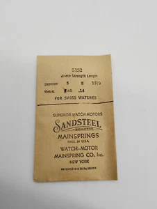 Sandsteel 5132 Hauptfeder. New Old Stock - Bild 1 von 3