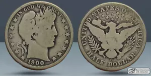 1900 O Barber Half Dollar, Good+ Condition Ryan's Rare Coins & Antiquities C7856 - Picture 1 of 1