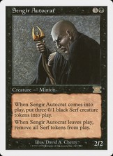 1X Sengir Autocrat Classic Sixth Edition EX MTG CARD