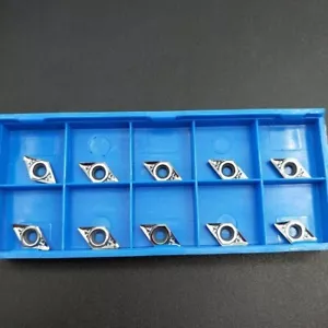 10Pcs For Aluminum DCGT070202-AK N01 DCGT21.50.5 Carbide insert turning insert - Picture 1 of 7