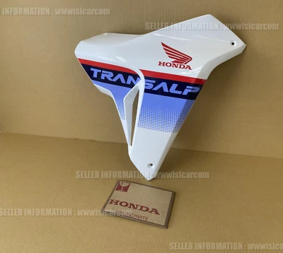HONDA (GENUINE OE) HONDA XL750 TRANSALP 2023 COWL ASSY., R. SIDE (WL) ROSS WHITE 64310-MLC-D10ZA