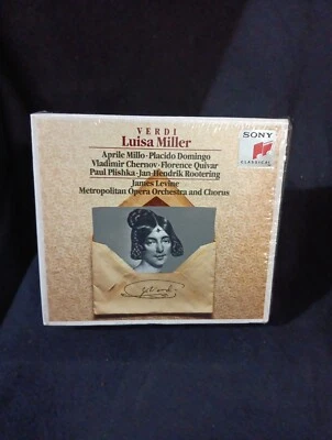 Placido Domingo James Levine: Verdi: Luisa Miller - Sony  2CD  Booklet NEW Foto 1 de 4