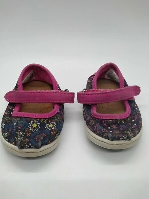Sapatos Toms bebê menina tamanho 4 S007 - Imagem 1 de 4
