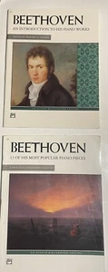 Konvolut 2 Vintage BEETHOVEN ALFRED MASTERWORK EDITION SONGBOOKS Klavier 1992 - Bild 1 von 16