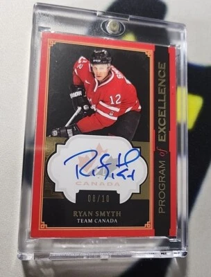 2013-14 UD The Cup Ryan Smyth Program Of Excellence Auto /10 #POE-RS CANADA 🇨🇦 - Image 1 of 4