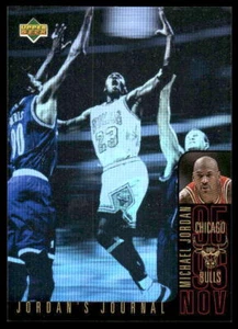 1996-97 Collector's Choice #J1 Michael Jordan Jordan's Journal NM or Better - Picture 1 of 2