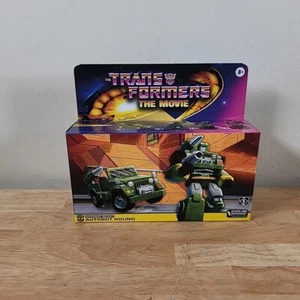 Transformers The Movie Retro G1 Reissue Autobot Hound Hasbro Jeep Neu in OVP - Bild 1 von 4