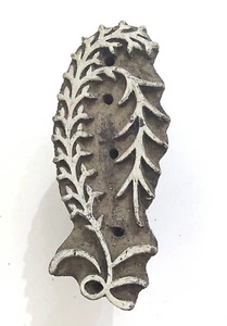 Bloque de estampillas de impresión talladas a mano de madera para impresión de telas #ZEFB-163 - Imagen 1 de 6