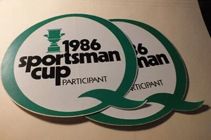2-NHRA Sportsman Cup Contestant Decals von 1986 - Bild 1 von 1