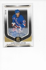 2020-21 Upper Deck SP Signature Legends Jaromir Jagr Autograph Auto BLACK 4/10