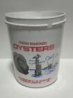Blue Gulf Oyster Gallon Container Alabama Not A Tin Dated December 1993