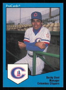 1989 ProCards Triple A #757 Bucky Dent Baseball Card - - Near Mint or Better