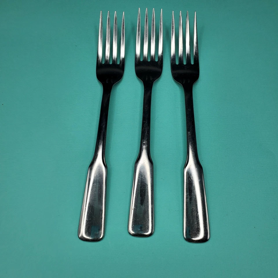  Juego de 3 tenedores de cena de amistad de acero inoxidable Oneida Foto 1 de 1