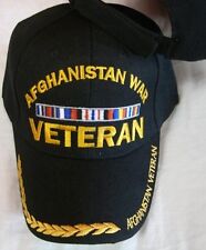 AFGHANISTAN WAR VETERAN BASEBALL STYLE EMBRODERED HAT ball cap USA vet iraq A96