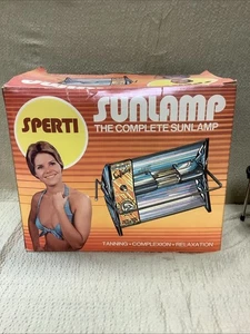 SPERTI SUN VALLEY SUN LAMP PT-9 w/ Out Goggles Works - Picture 1 of 4