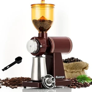 Huanyu Electric Coffee Bean Grinder 250G 200W Commercial&Home Milling Grinding M - Picture 1 of 3