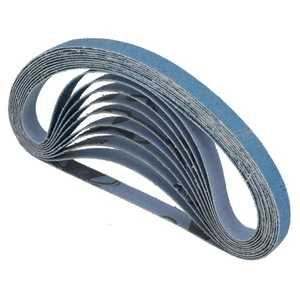 Correas de lijado 457 mm x 13 mm óxido de circonio 60 granulado lijadora de limas eléctricas gruesas - Imagen 1 de 33