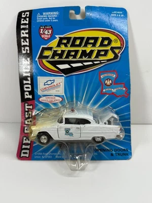 1/43 Scale Road Champs Louisiana State Police Car 1955 Chevy Bel Air - Image 1 of 3
