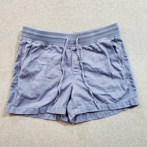 Orvis Women’s Pull on Shorts Size Large 1752052 Blue Drawstring - Picture 1 of 10