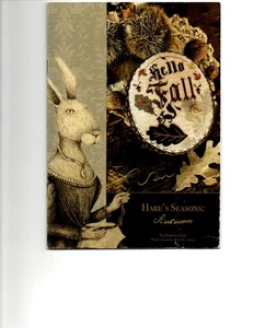 Primitive Hare Seasons: Fall Booklet Autumn Harvest Halloween - Picture 1 of 5