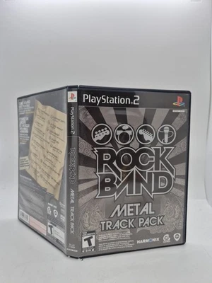 Rock Band Metal Track Pack (PlayStation 2, 2009) Complete CIB - Image 1 of 2