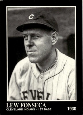 1991 Conlon Collection TSN Lew Fonseca Cleveland Indians #283 - Image 1 of 2