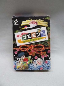 KONAMI Famicom Soft Good Goemon Gaiden Gold Kissel Used