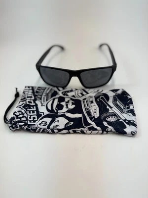 Очки солнцезащитные поляризованные Diesel Power Brothers Cat.3 черная оправа с чехлом - Изображение 1 из 4